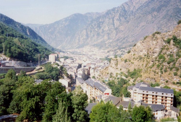 Andorra la Vella - capital city of Andorra