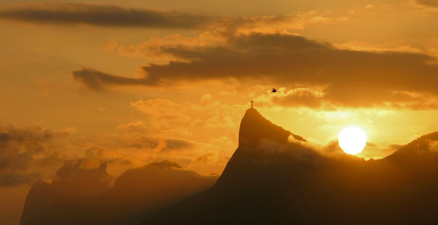 Sunset in Rio de Janeiro