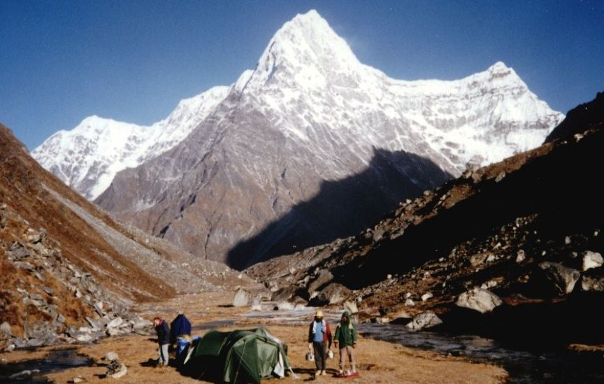 Kang Nachugo from camp below Tsho Rolpa