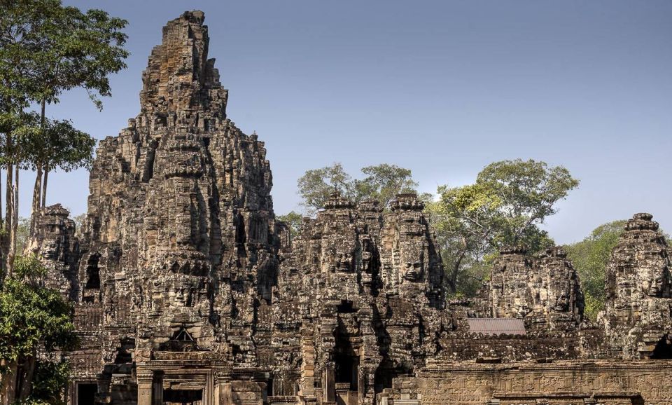 Bayon Temple in Angkor Thom in northern Cambodia