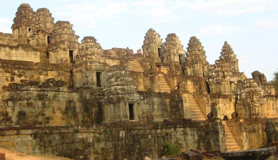 Phnom Bakheng Temple at Siem Reap in northern Cambodia