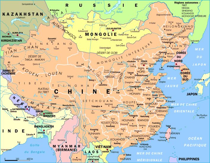 Map of China