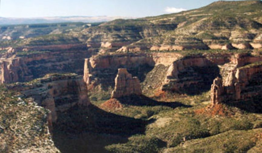 Independence Monument in Colorado National Monument