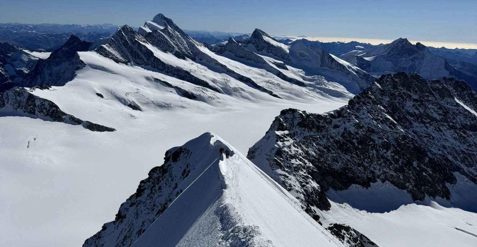 Finsteraarhorn from the Monch