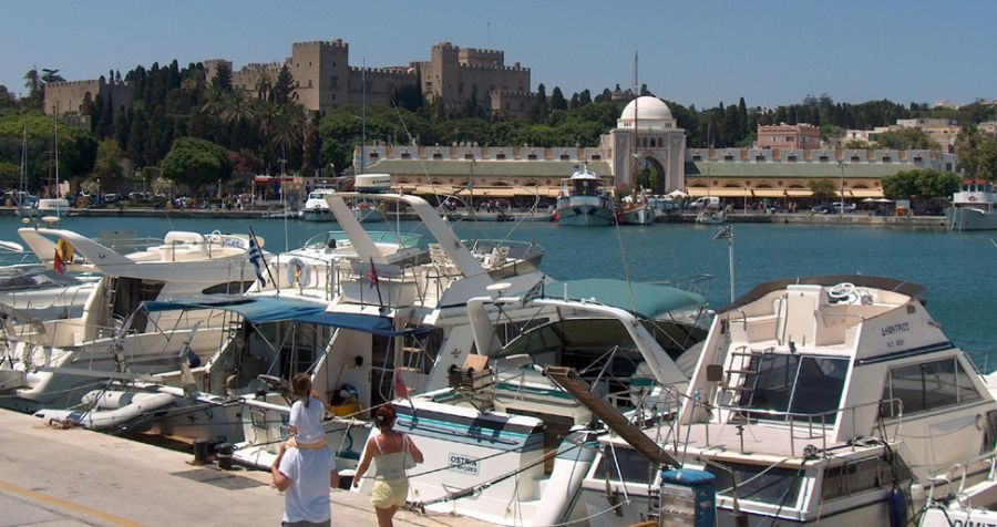 Harbour at Rhodes