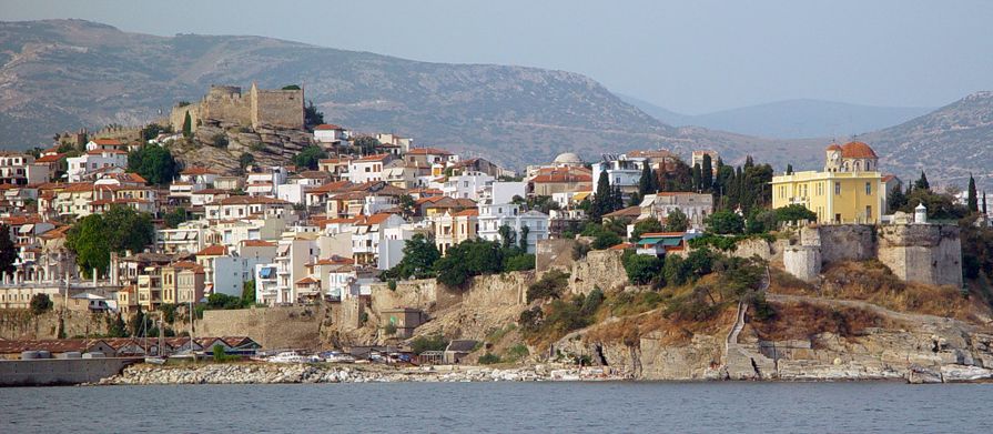 Old City at Kavala in NE Greece