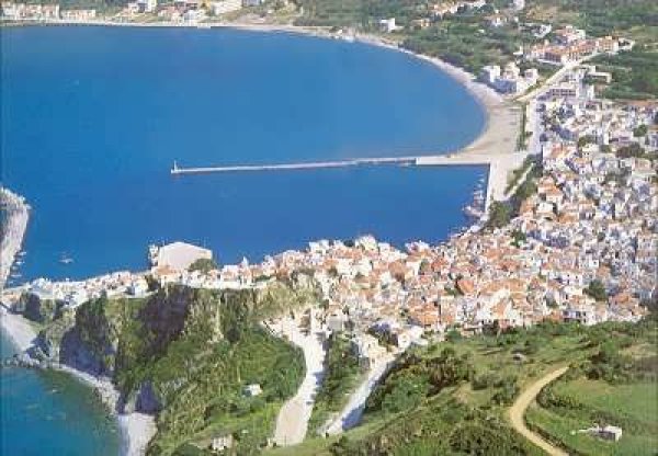 Chora on Skopelos Island