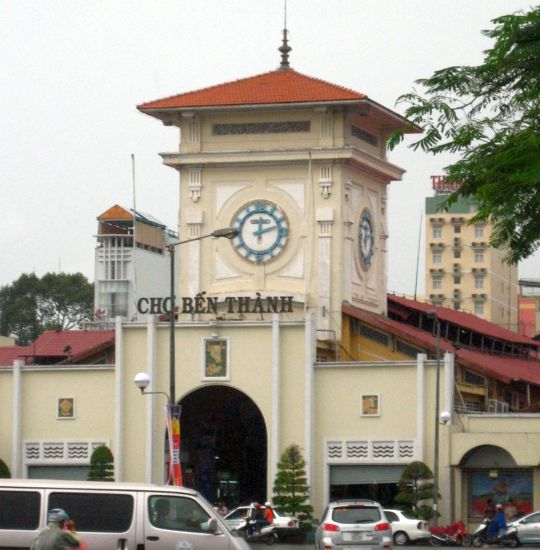 Ben Thanh Market in Saigon ( Ho Chi Minh City )