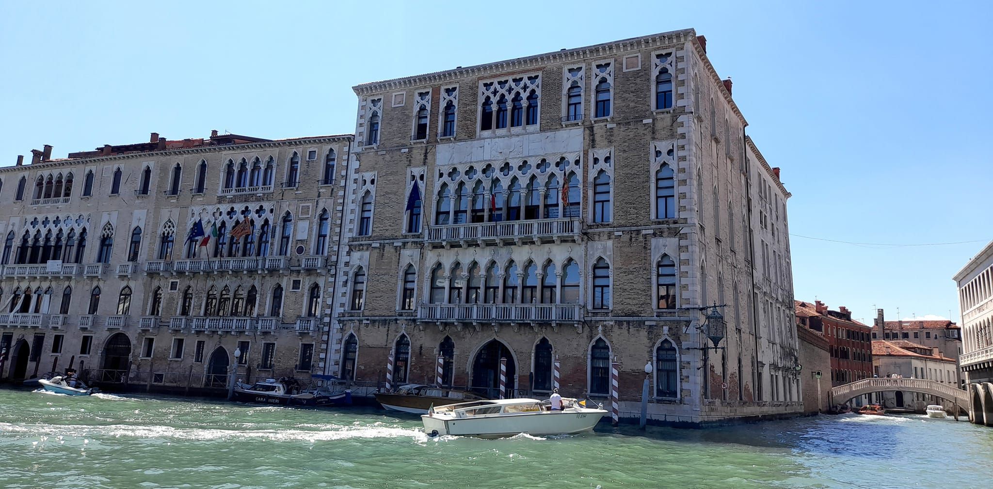 Grand Canal in Venice in Italy