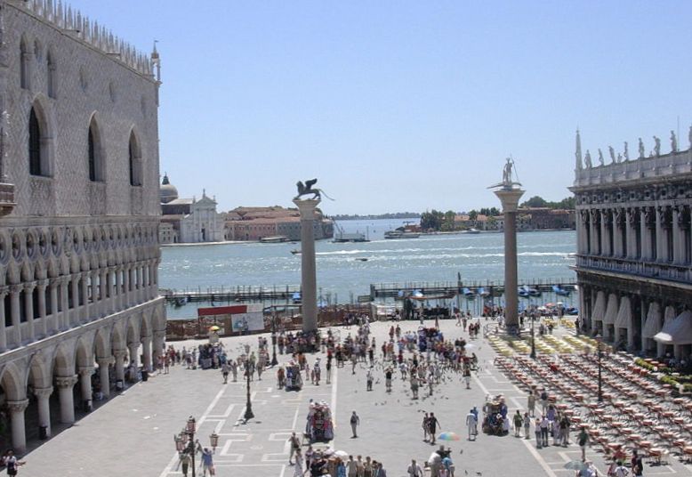 St. Mark's Square in Venice in Italy