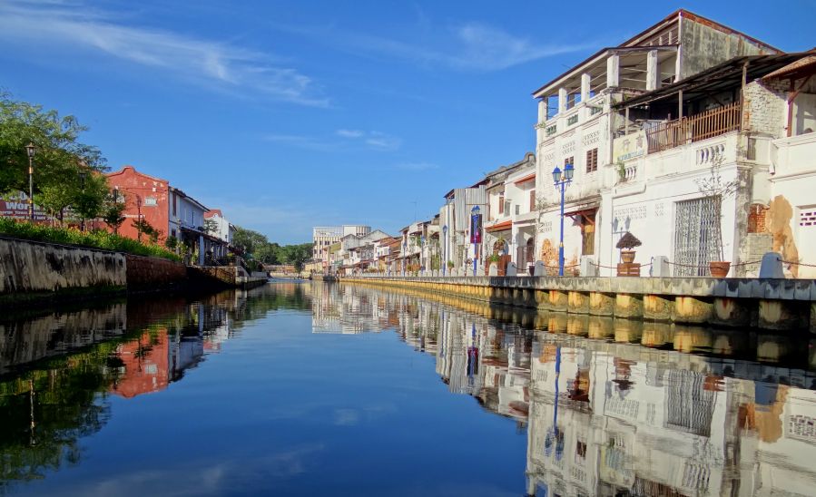 Canal in Malacca / Melaka