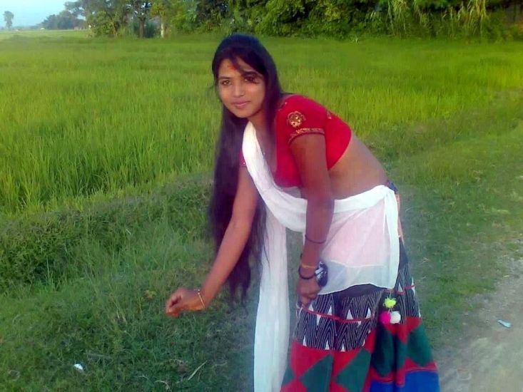 Photograph of Nepalese woman in traditional dress