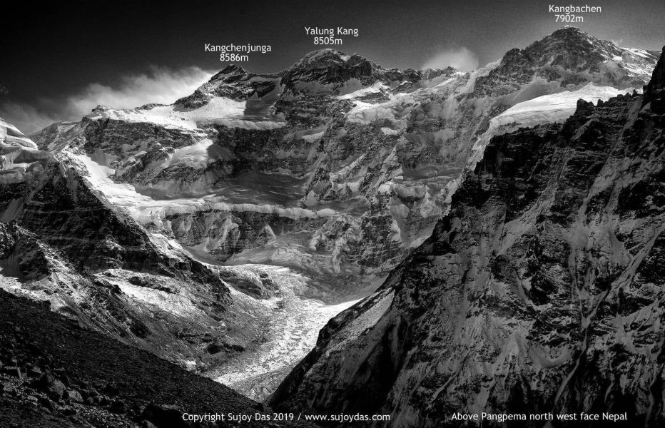 Kangchenjunga North Side from Pang Pema