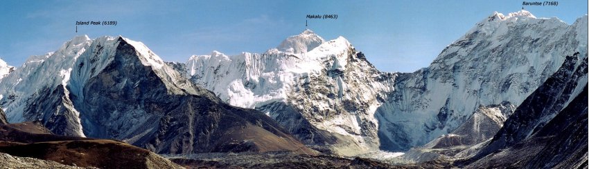 Island Peak ( Imja Tse ), Makalu & Baruntse