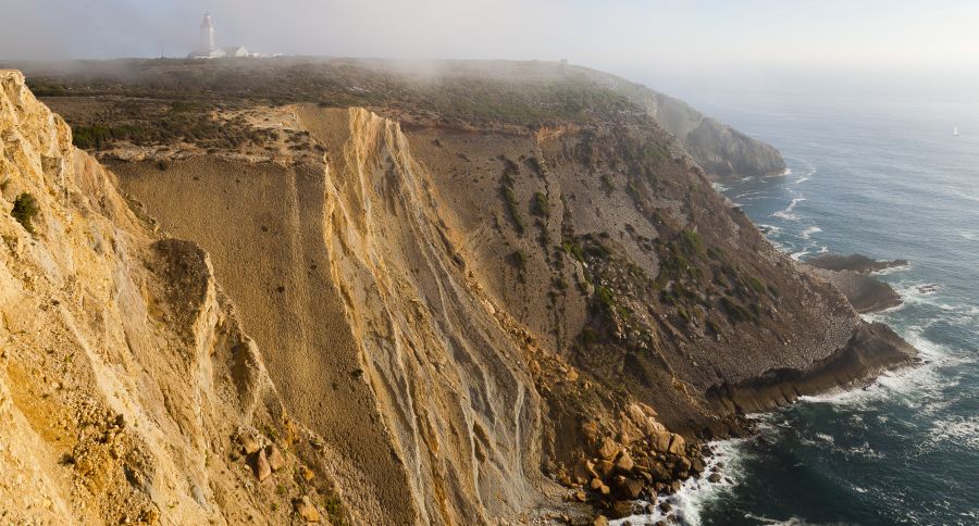 Cabo Espichel on the Atlantic Ocean at Sesimbra