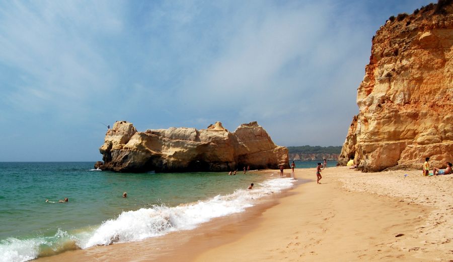 Praia da Rocha at Portimao