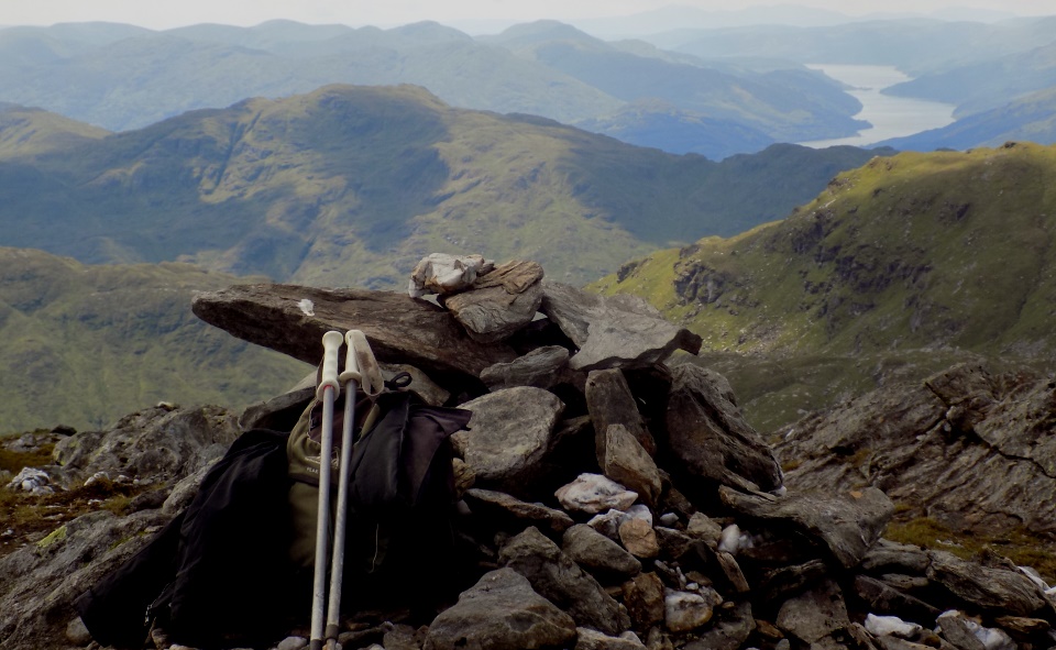 Beinn Tulaichean and Loch Voil from An Caisteal