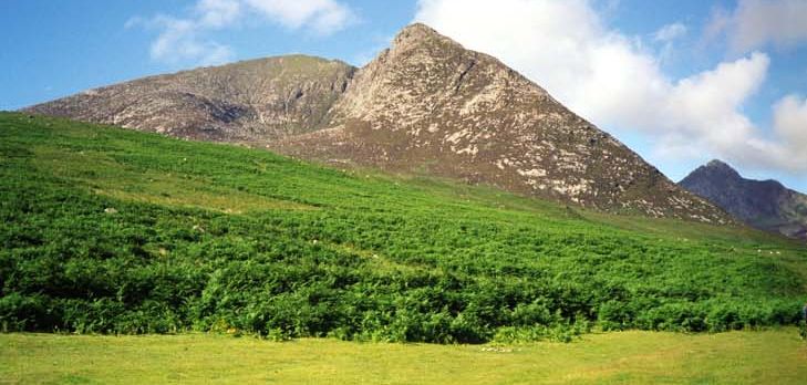 Beinn Nuis in the Arran Hills from Glen Rosa