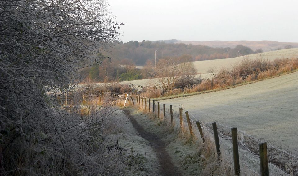 Footpath from Mosshead to Burnbrae