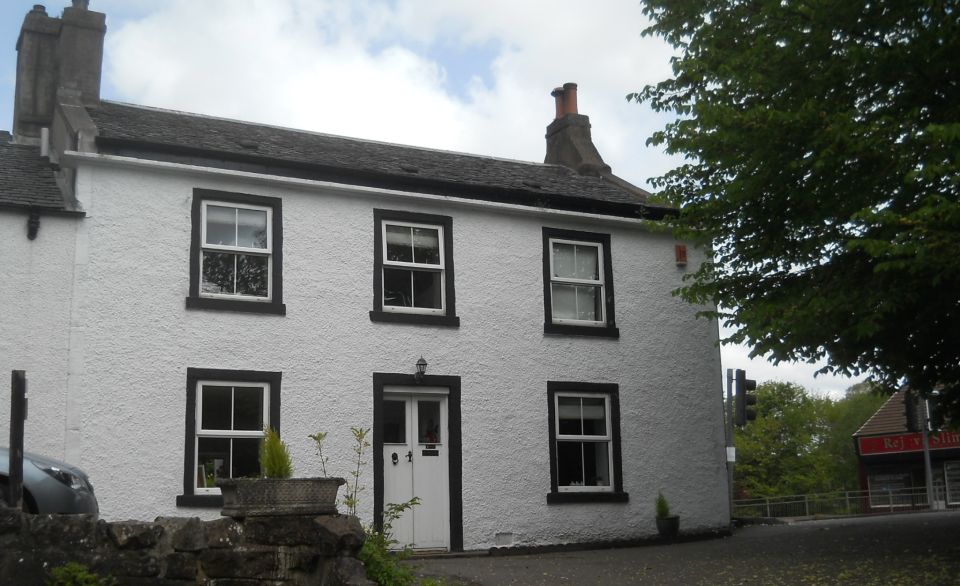 Cottages at Garscube Bridge at Killermont in Bearsden