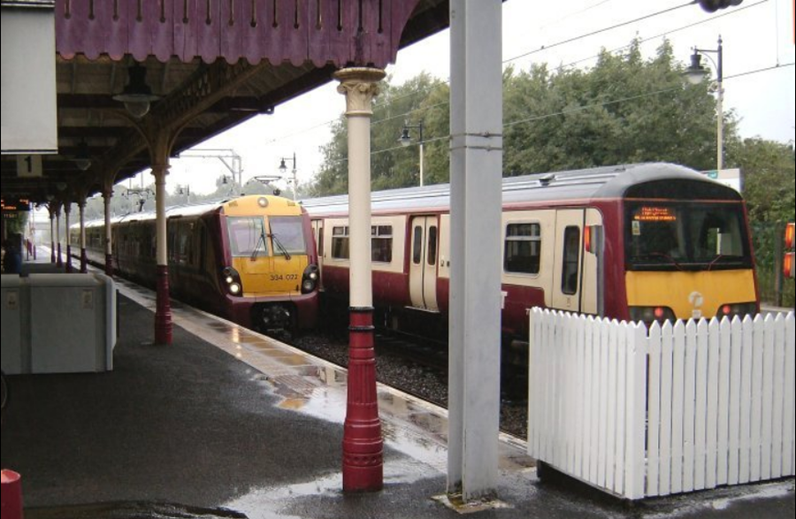 Milngavie Railway Station - Terminus for the West Highland Way