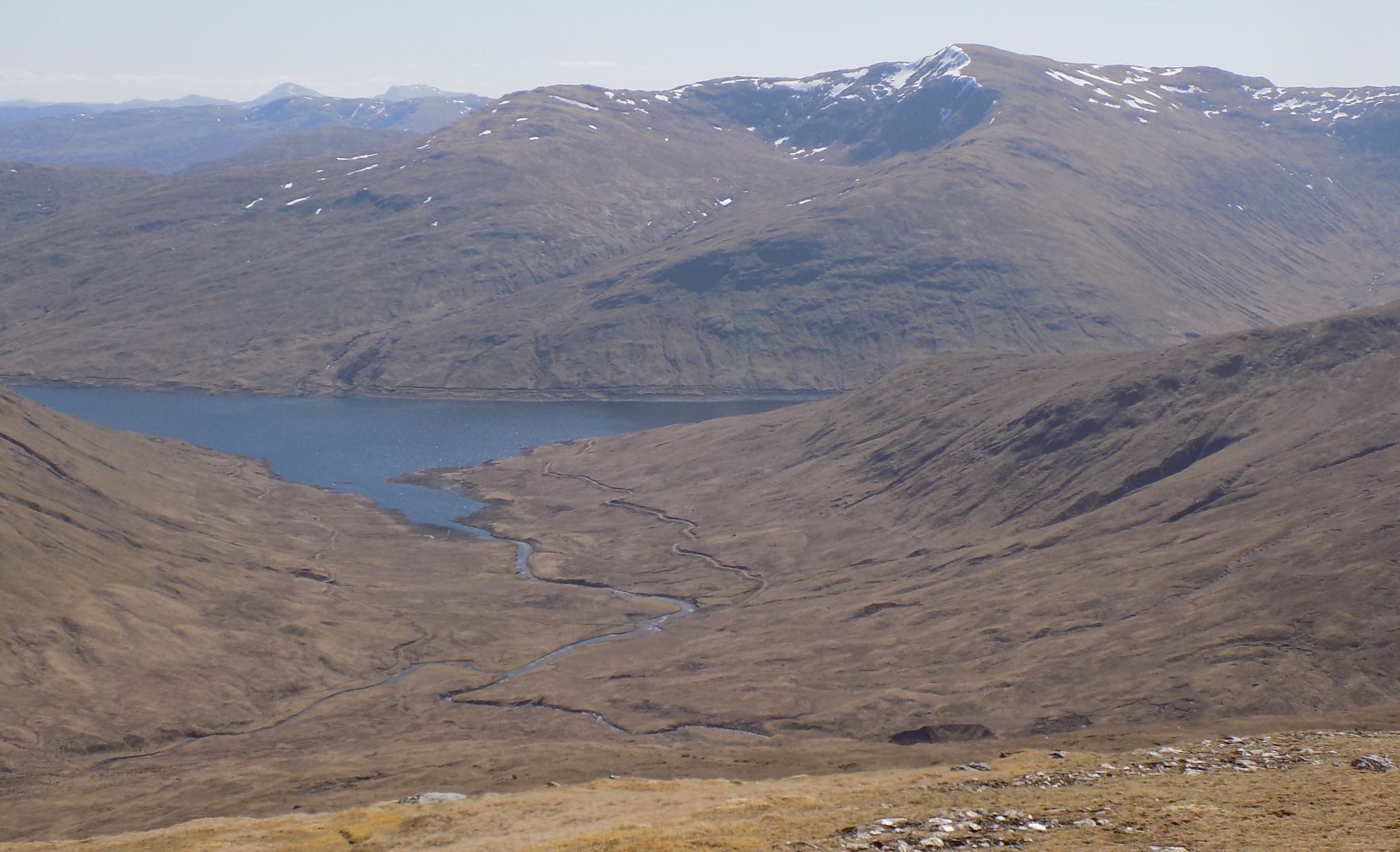 Loch Lyon and Creag Mhor from Beinn a'Chreachain