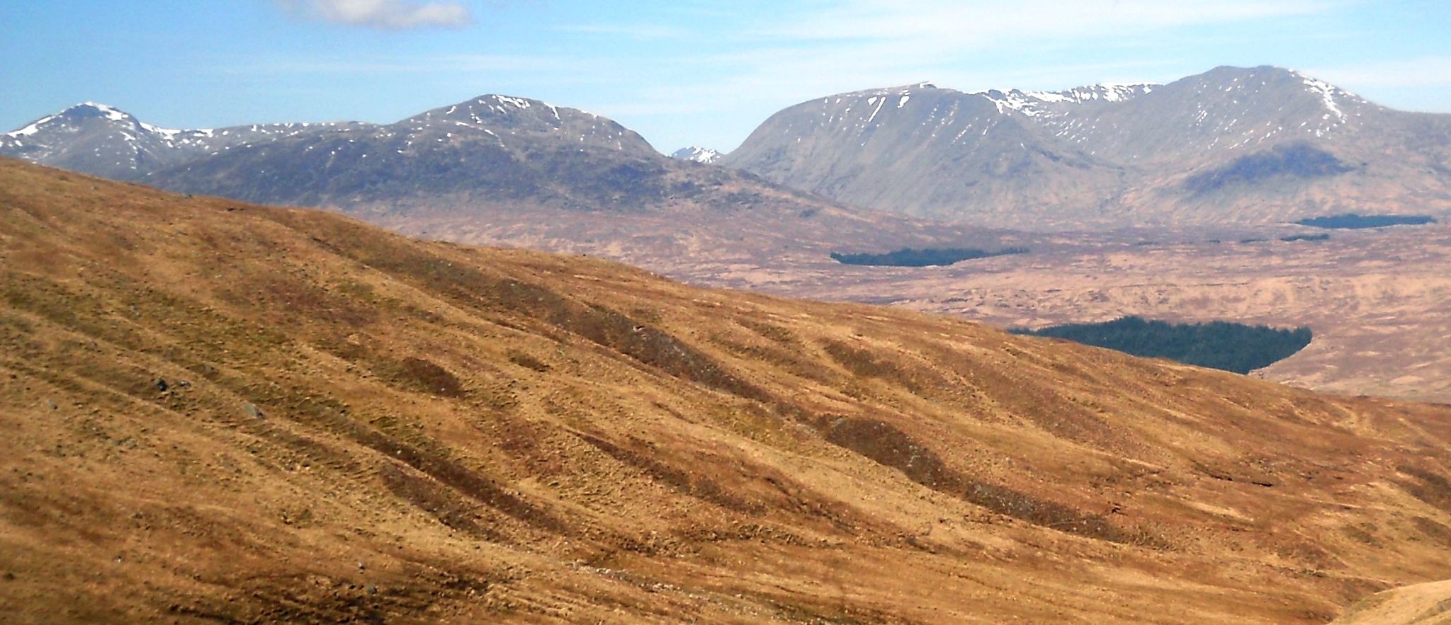 Stob Ghabhar and Stob a'Choire Odhair - Clach Leathad and Meall a'Bhurraidh