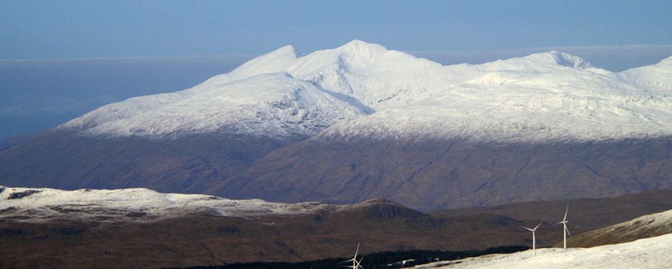 Ben Cruachan from Beinn an Lochain