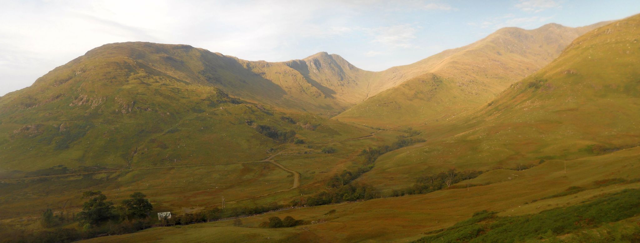 Beinn a'Bhuiridh above Allt Mhoille