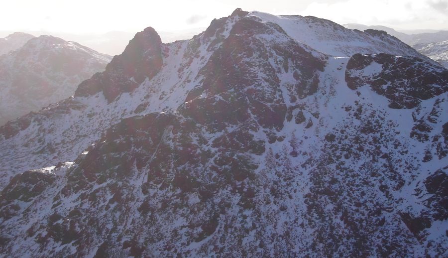 The Cobbler ( Ben Arthur ) from Beinn Narnain in The Arrochar Alps