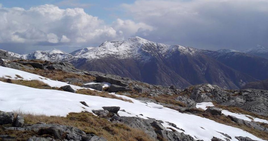 Ben Starav above River Etive