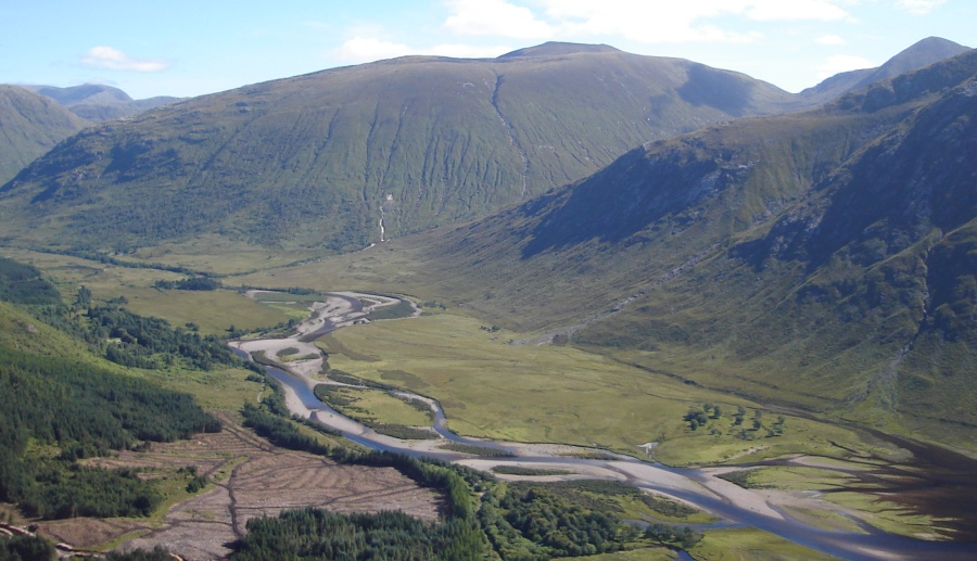 Stob Coir' an Albannaich from Beinn Trilleachan