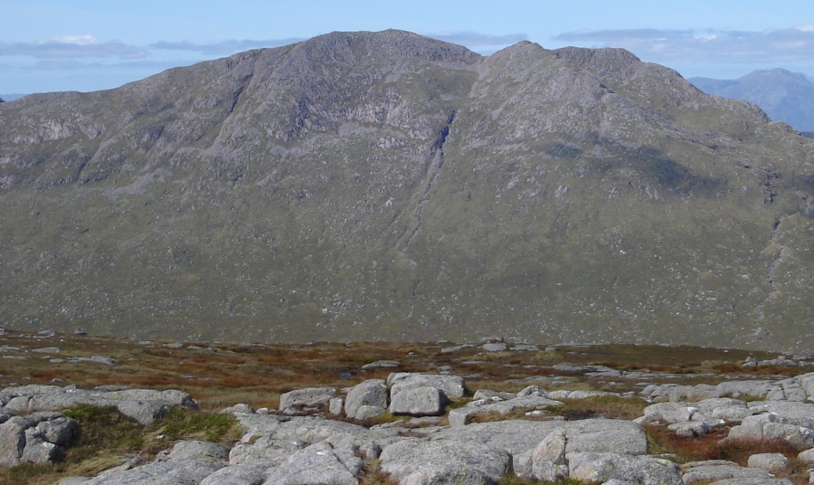 Beinn Sgulaird on ascent of Beinn Trilleachan in Glen Etive