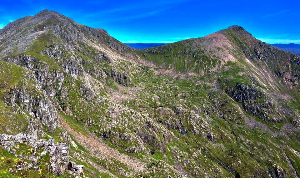 Bidean Nam Bian and Stob Coire Sgreamhach