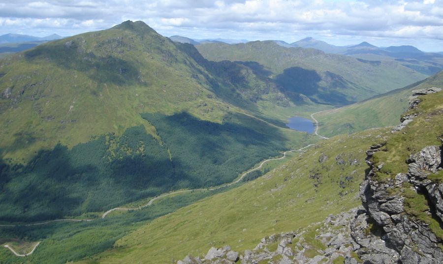 Beinn an Lochan from Ben Donich