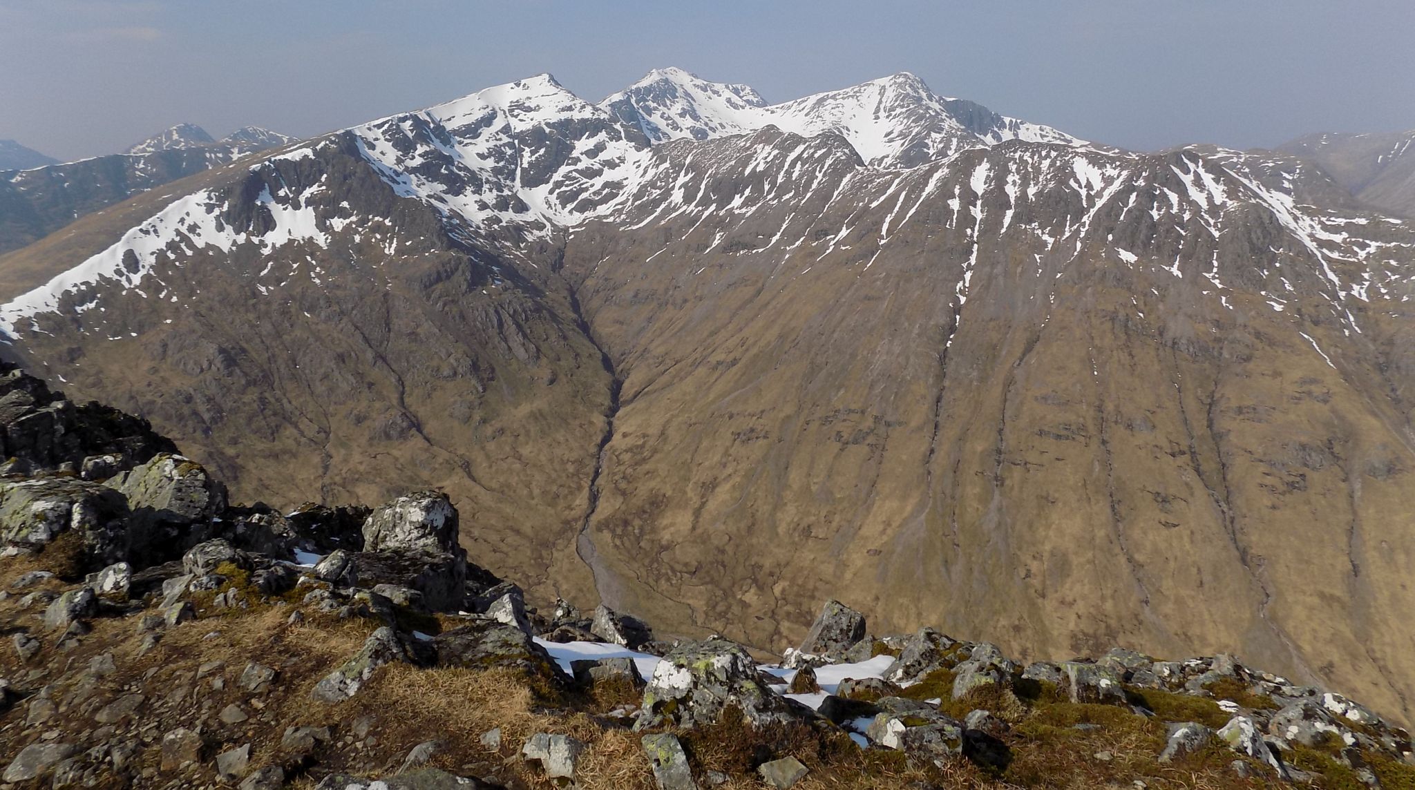 Stob Coire Sgreamhach and Bidean nam Bian