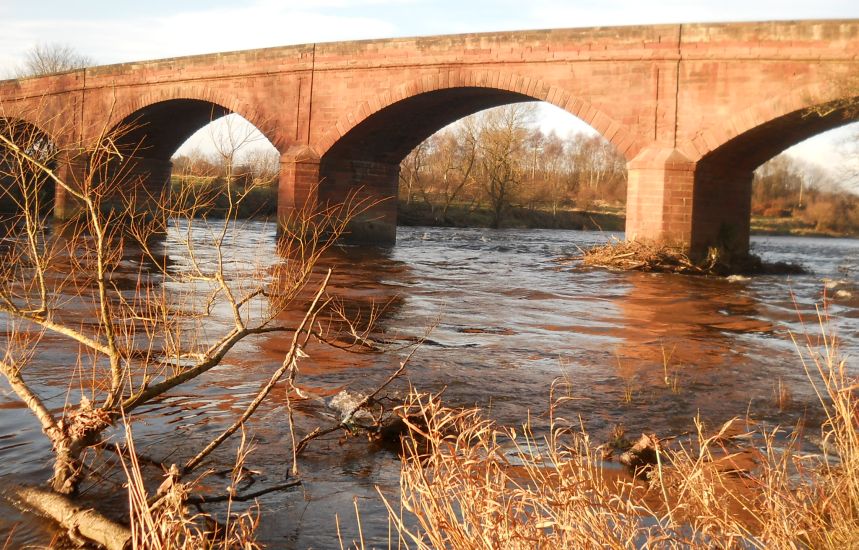 Blantyre Farm Road Bridge over the River Clyde