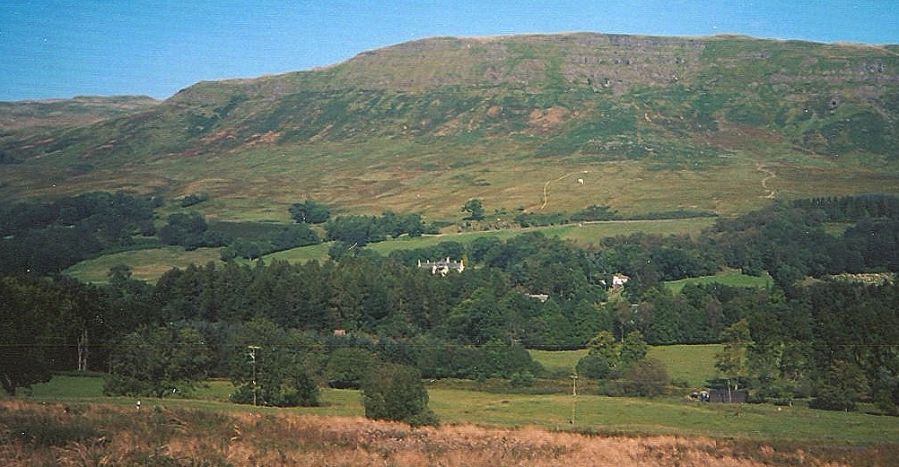 Strathblane beneath the Campsie Fells