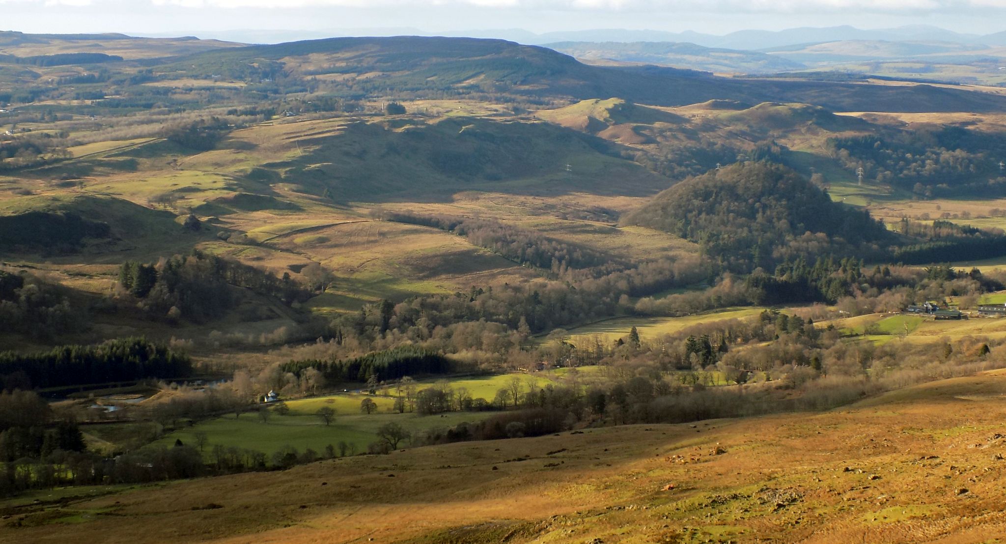 Kilpatrick Hills and Dumgoyach Hill