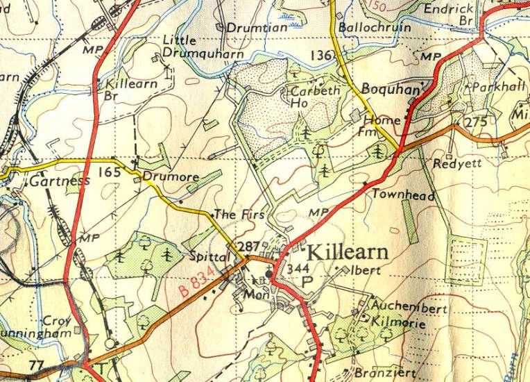 Map of Killearn Area