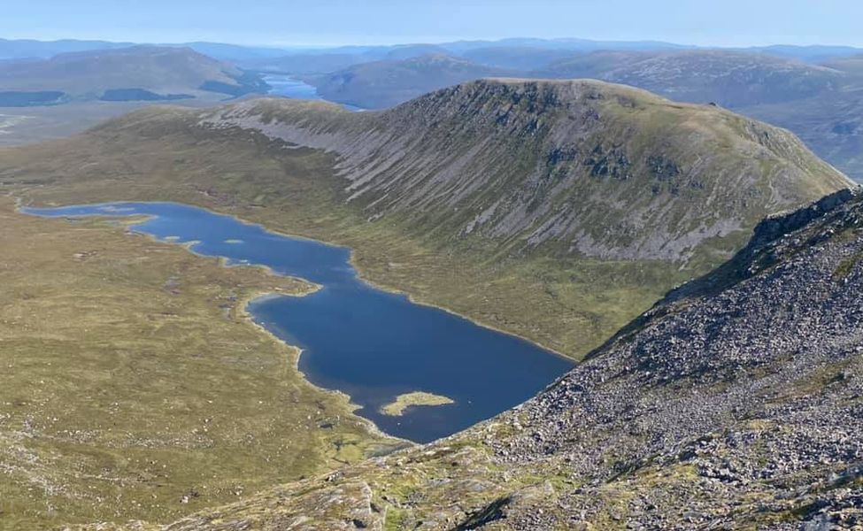 Beinn Bheoil from Ben Alder