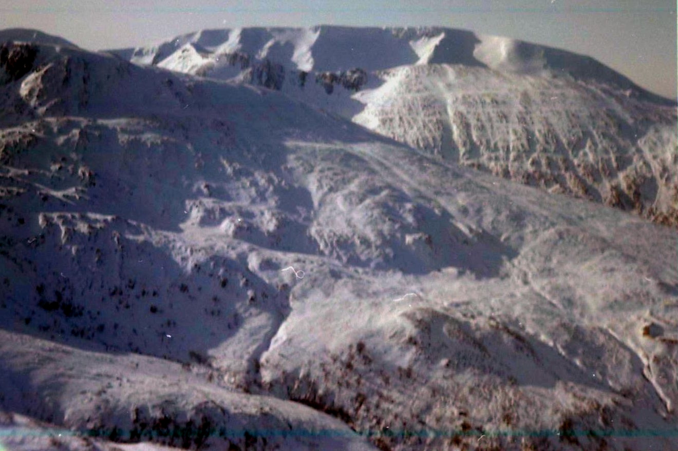 Aonach Beag and the The Grey Corries