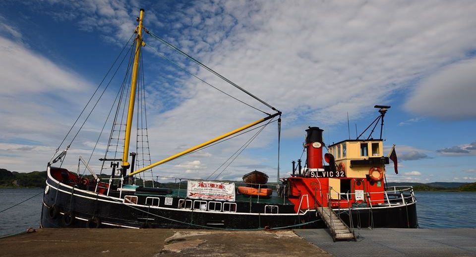 Puffer Vic 32 at Crinan