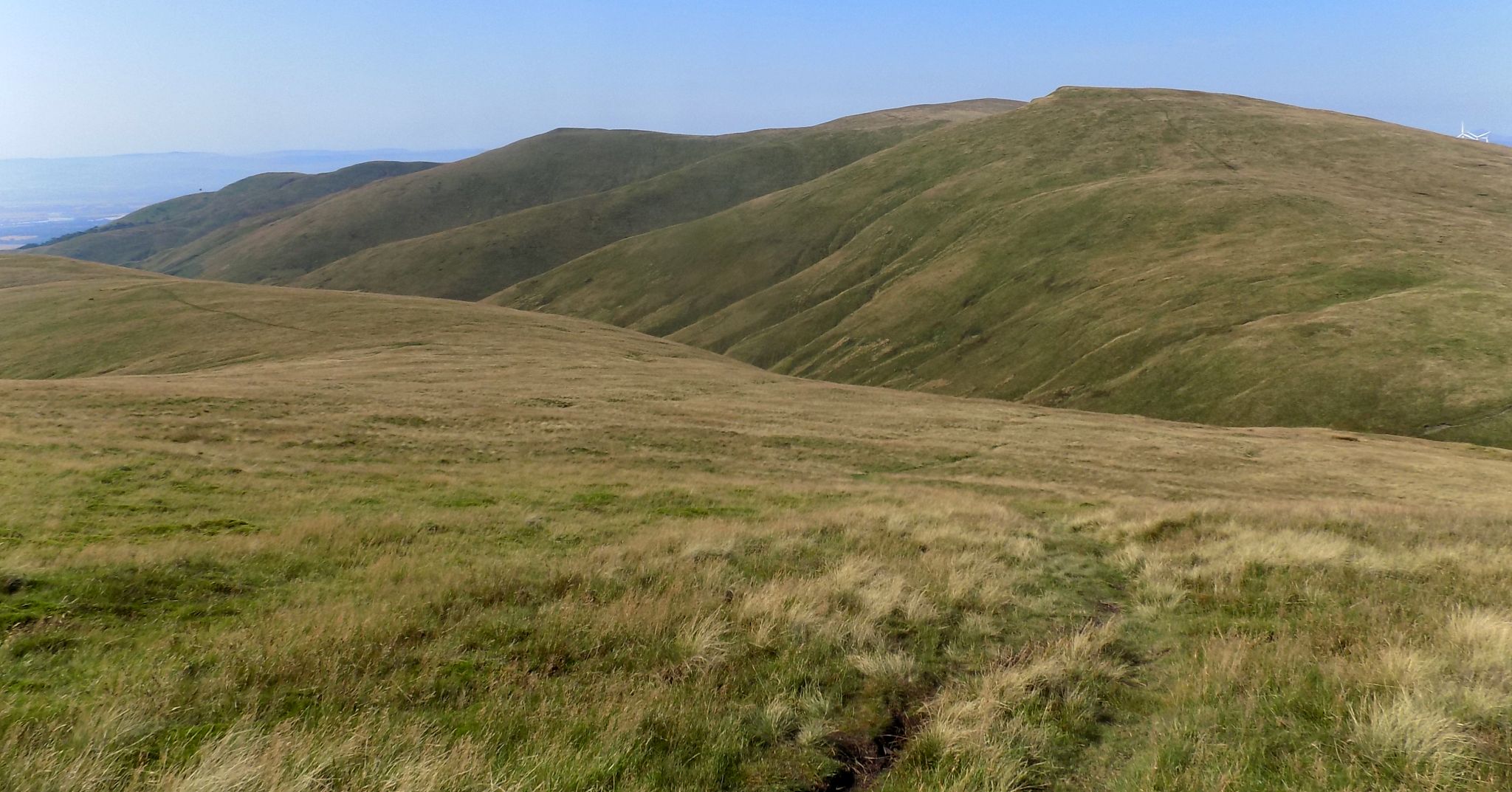 Andrew Gannel Hill on route to Tarmangie Hill