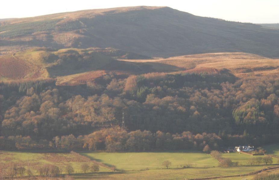 Auchineden Hill from Dumgoyne in the Campsie Fells