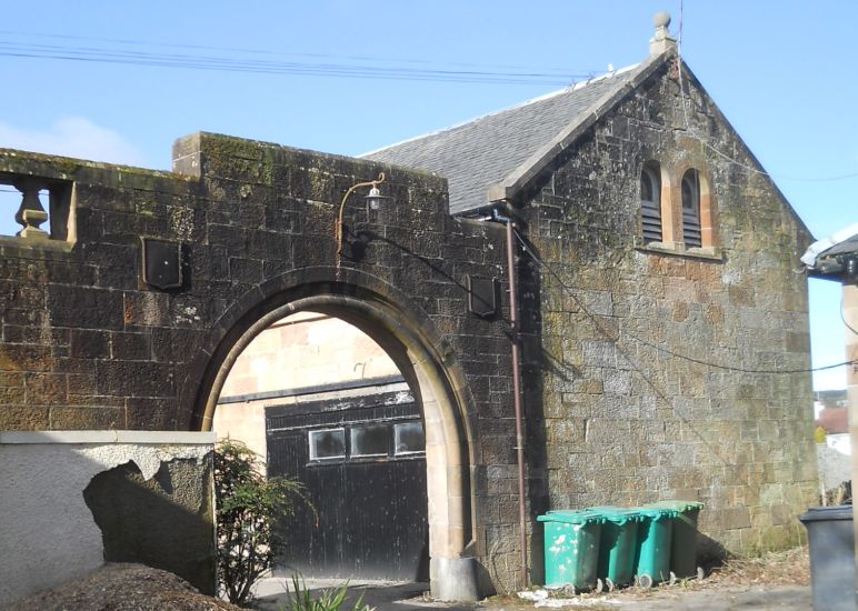 Archway at Chesters House in Bearsden