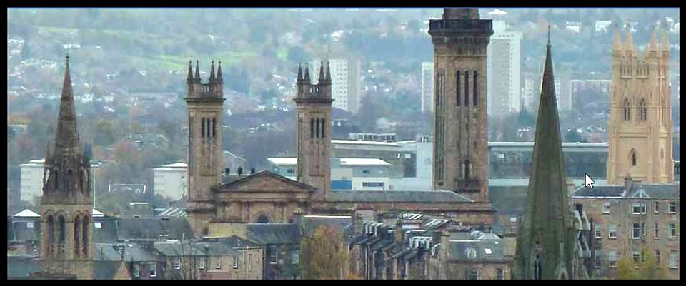 Towers of Trinity College and Park Church