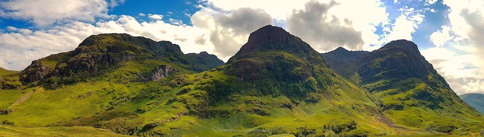 Three Sisters of Glencoe - Beinn Fhada, Gearr Aonach and Aonach Dubh