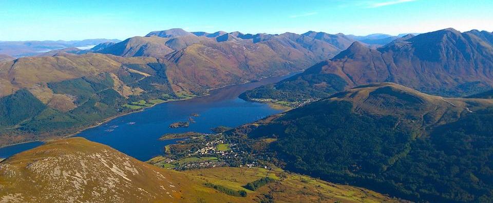 Ballachulish and Loch Leven from Beinn a Bheithir