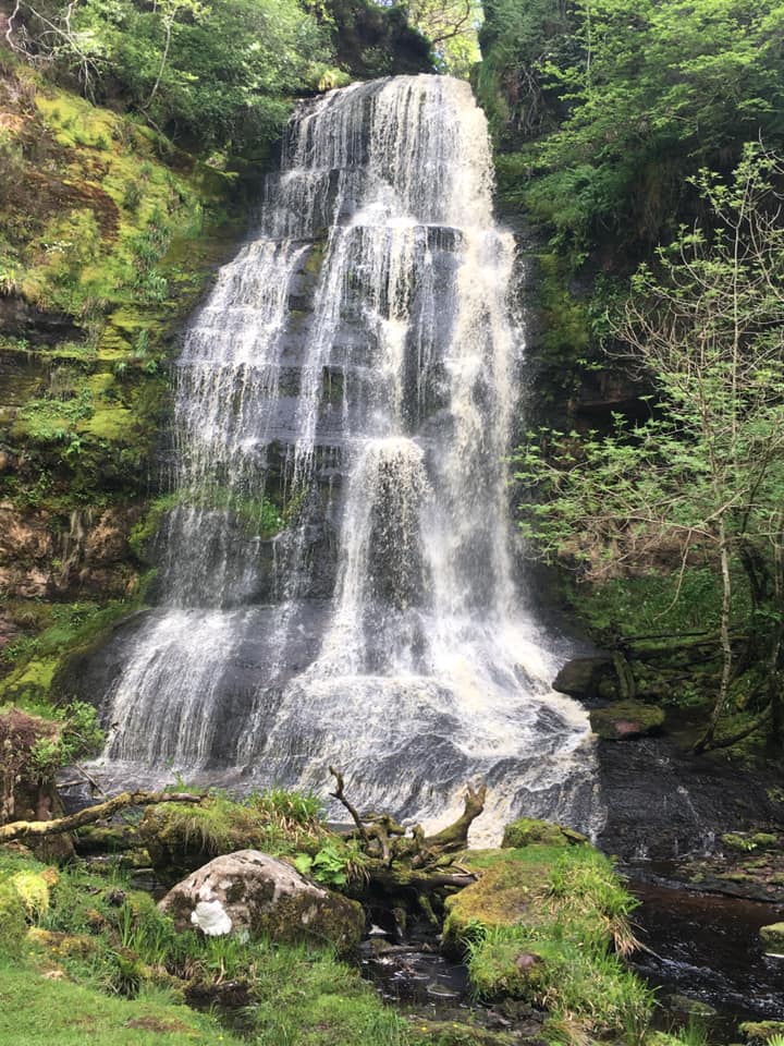 Ishneich Waterfall on Gallangad Burn